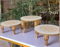 Round Sleek Table Risers