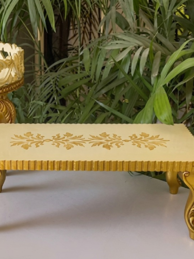 Antique White Rectangular Risers