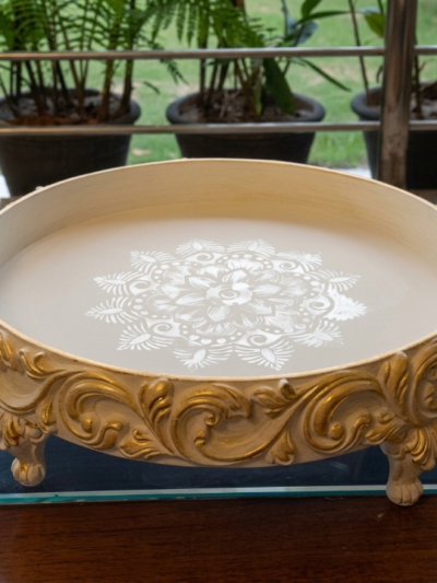Round Coffee Table Tray