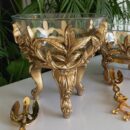 Vintage Leaf Serving Bowls
