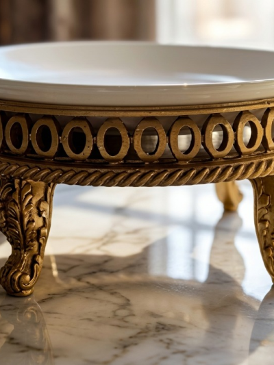 Ring Border Round Risers