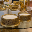 Golden Plate Stands