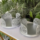 Silver Plate Stands