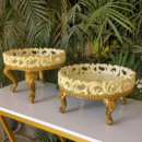 Antique Victorian Round Risers