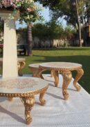 Sleek Round Table Riser